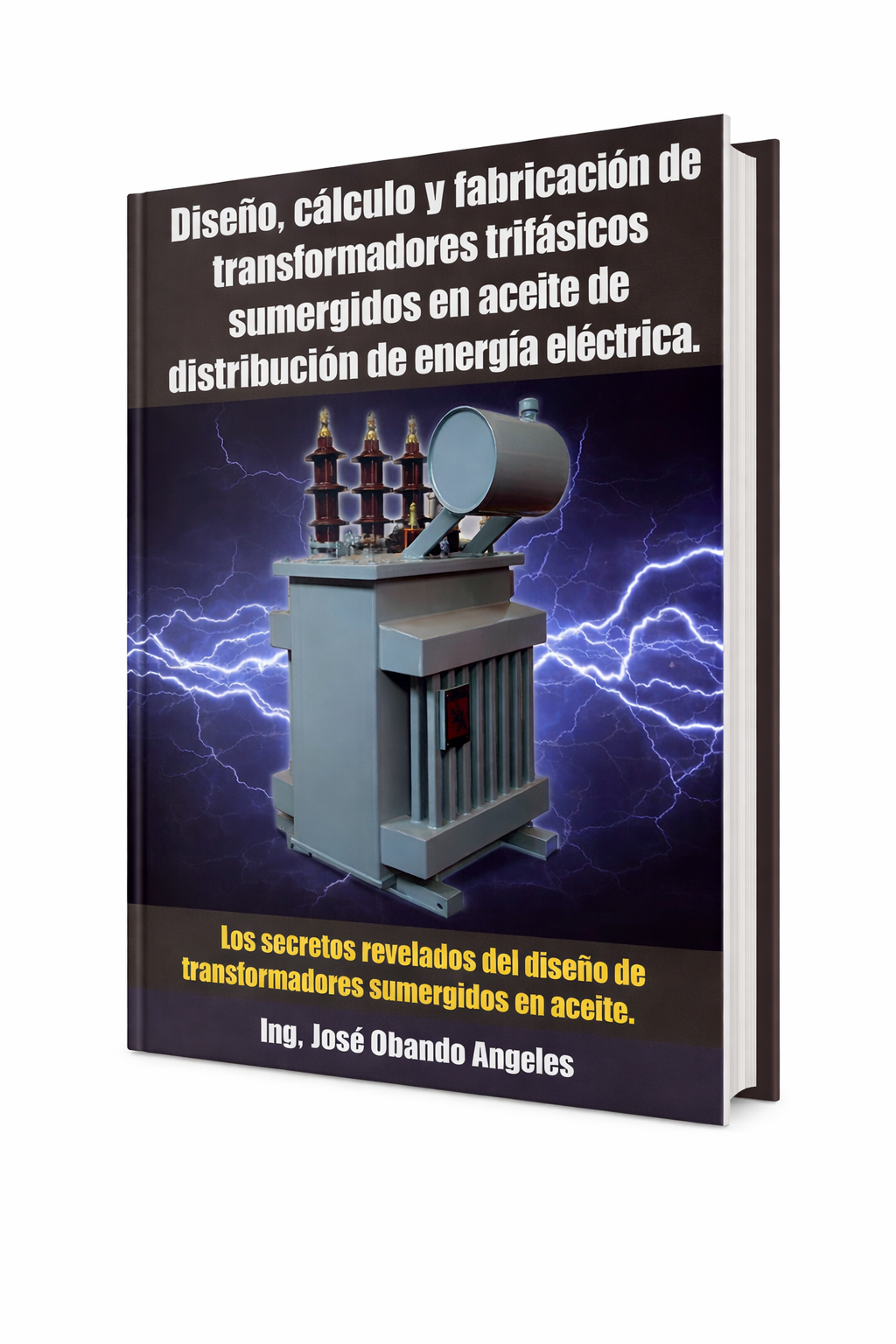 Portada de Diseño, cálculo y fabricación de transformadores trifásicos sumergidos en aceite de distribución de energía eléctrica